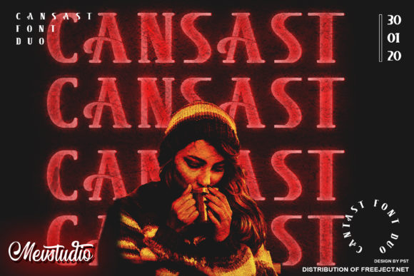 Cansast Font - Preview 1