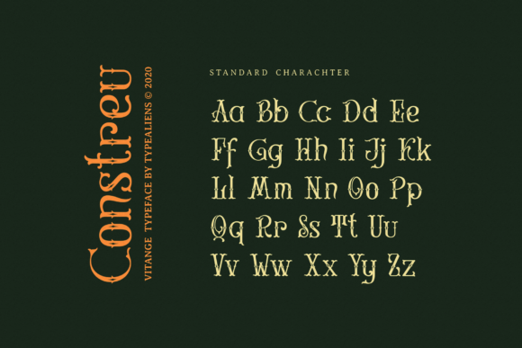 Constreu Font - Preview 5
