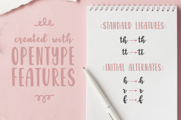 Garden Fancy Duo Font font preview - 1