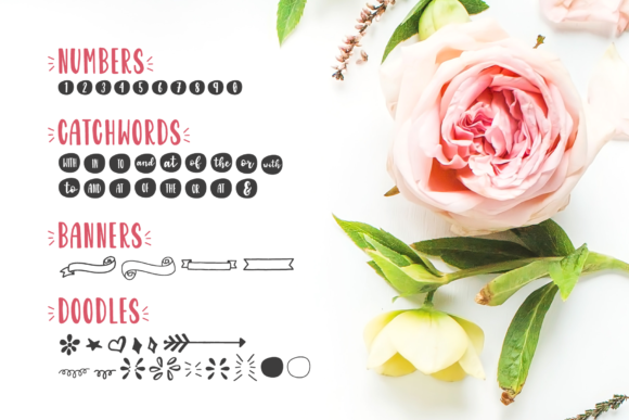 Garden Fancy Duo Font font preview - 2