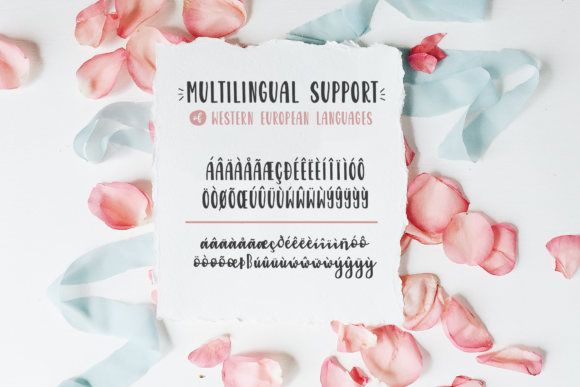 Garden Fancy Duo Font font preview - 3