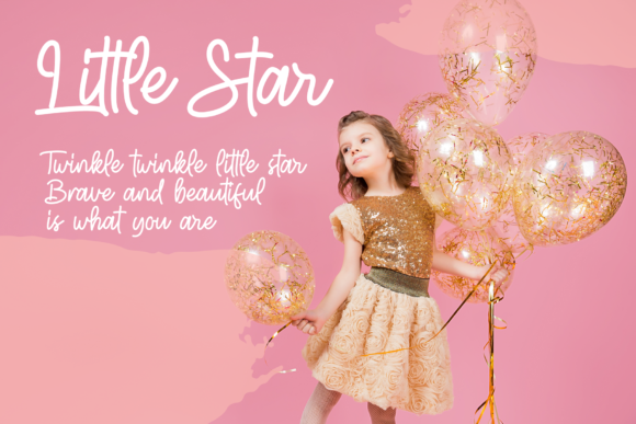 Glitter Lovers Font - Preview 4