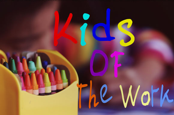 Kids Work Font PNG with transparent background - Preview 4