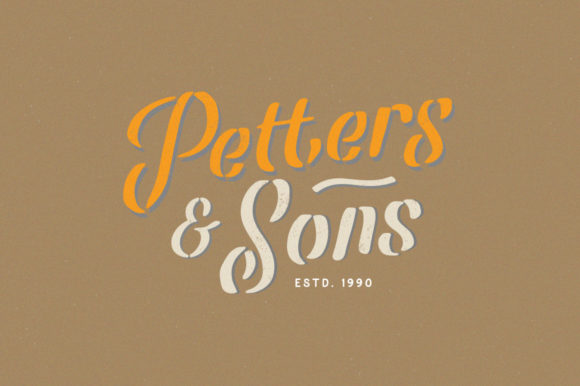 Leatherhand Font PNG with transparent background - Preview 6