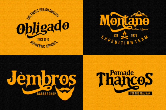 Quinthero Font PNG with transparent background - Preview 5