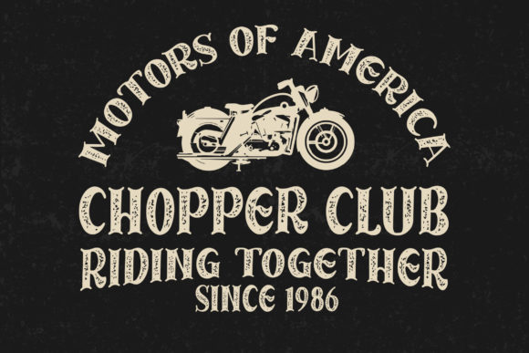 Roadford Rought Font PNG with transparent background - Preview 4