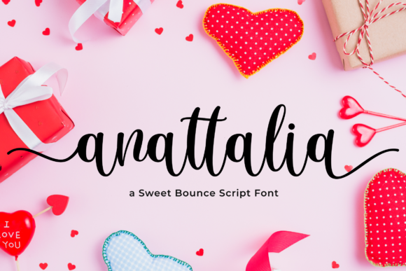 Anattalia Script & Handwritten Font By BaeMary