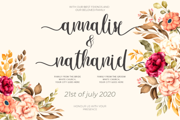 Anattalia Font - Preview 3