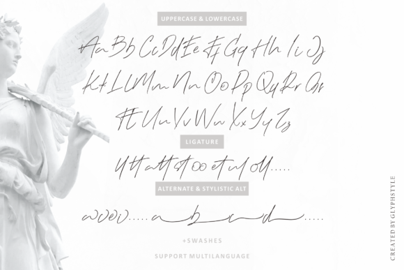 Black Angel Font - Preview 6