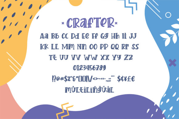 Crafter Font - Preview 3
