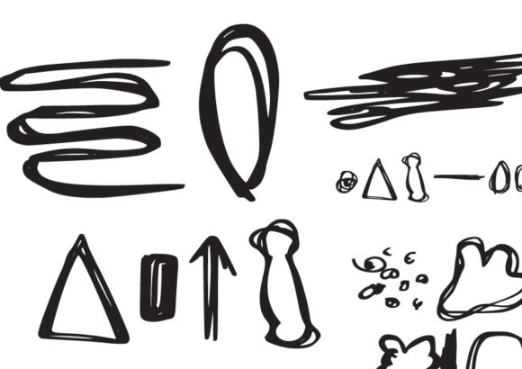 Doodle Shapes Font - Preview 1