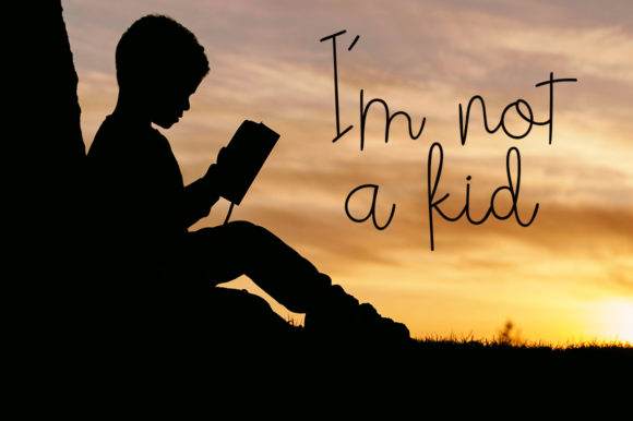 Last Kids Font PNG with transparent background - Preview 1