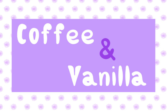 Lovely Lavender Font PNG with transparent background - Preview 2