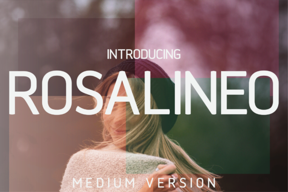 Rosalineo Medium Sans Serif Font By Huntype