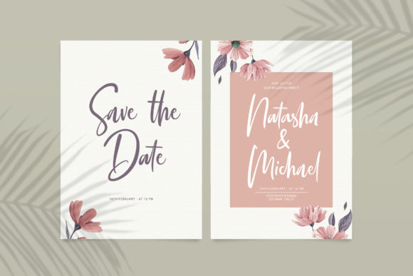 Smooth Dahlia Font PNG with transparent background - Preview 2