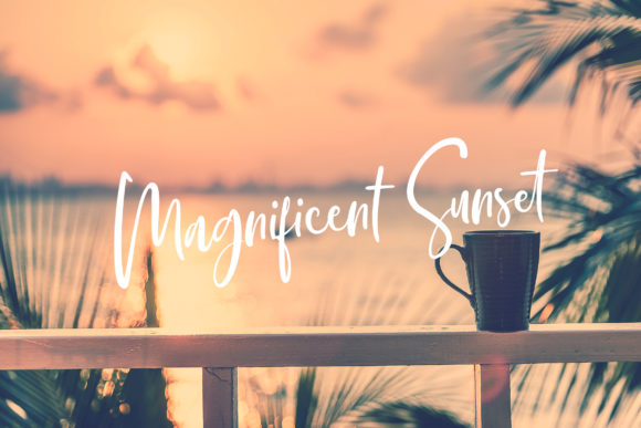 Smooth Dahlia Font PNG with transparent background - Preview 3