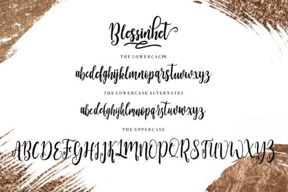 Blessinhet Font - Preview 6