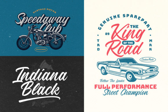 Blue Phantom Font - Preview 4