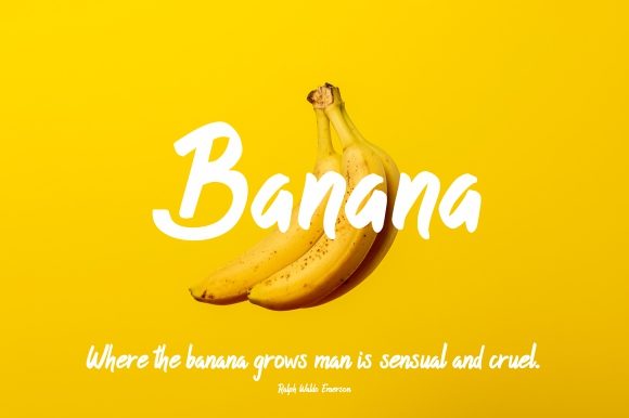Butter Pineapple Font - Preview 1