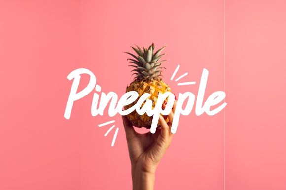 Butter Pineapple Font - Preview 3