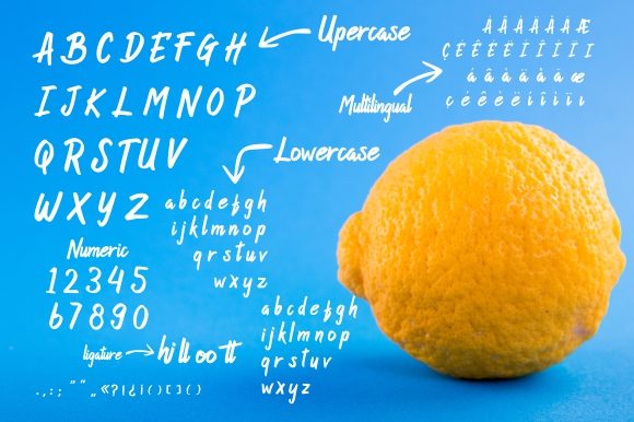 Butter Pineapple Font - Preview 6