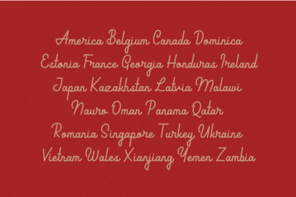 Callephane Font - Preview 4