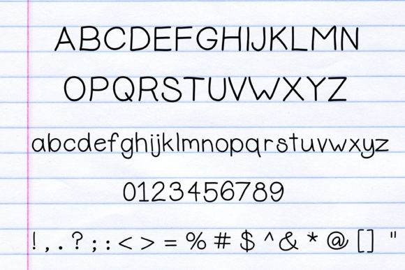 Elementary Basic Font - Preview 1