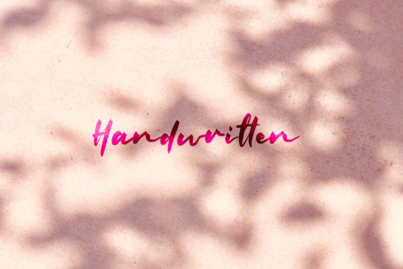 Mallent Font PNG with transparent background - Preview 4