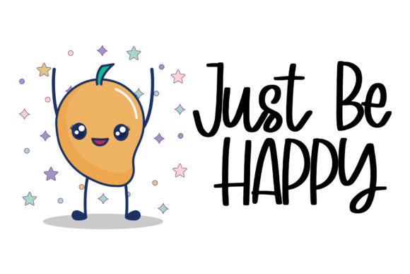 Mango Sticky Font PNG with transparent background - Preview 5