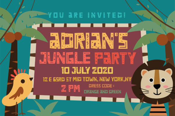 Party Festival Font PNG with transparent background - Preview 3