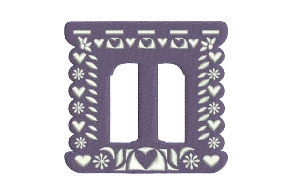 Papel Picado Alphabet T