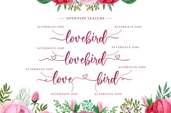 About Love Font - Preview 1