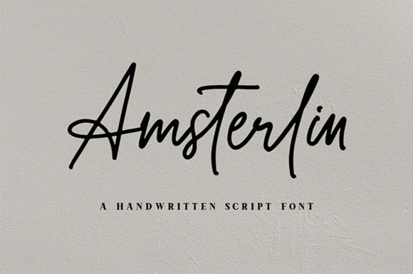 Amsterlin Font - Preview 4