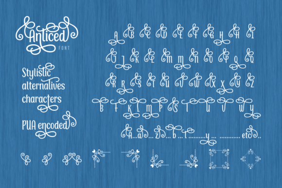 Anticed Font - Preview 2