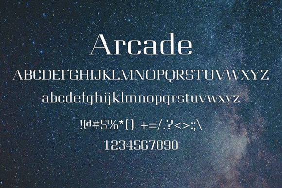 Arcade Font - Preview 1