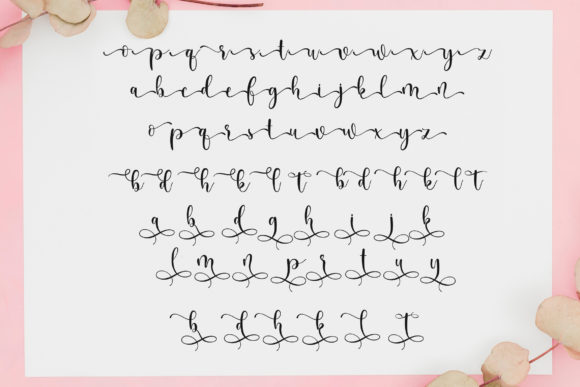 Beauty Script Font - Preview 4
