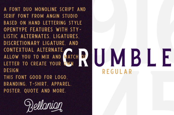 Bellonion Font - Preview 1
