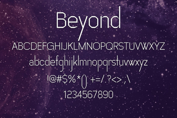 Beyond Font - Preview 1