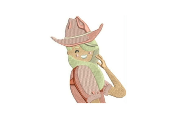 Blonde with Cowboy Hat