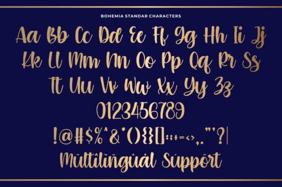 Bohemia Font - Preview 4