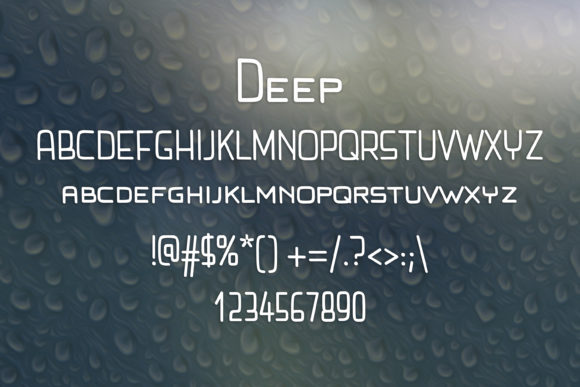Deep Font - Preview 1