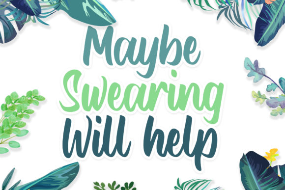 Dellana Font PNG with transparent background - Preview 3