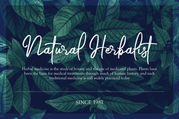 Gabrietha Font PNG with transparent background - Preview 3