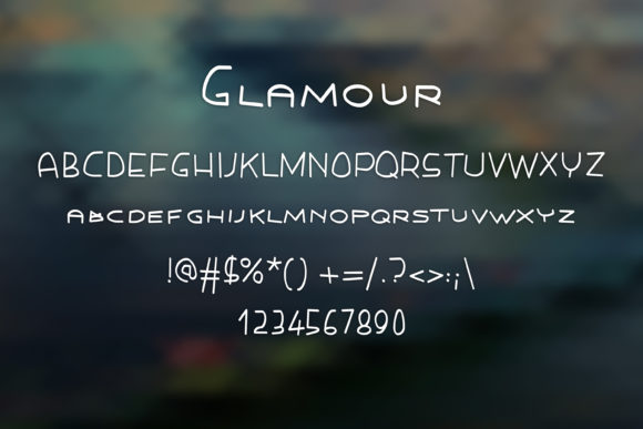 Glamour Font - Preview 1