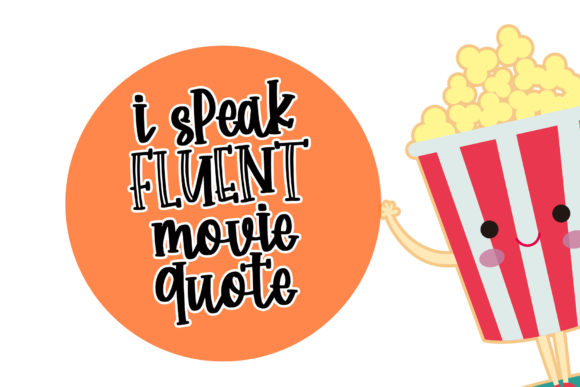 Happy Popcorn Font - Preview 3