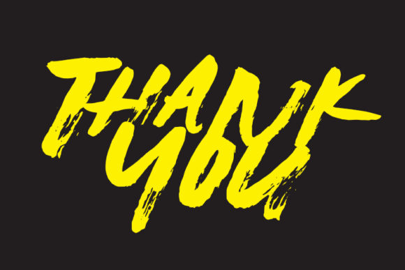 Lightbrush Font PNG with transparent background - Preview 6