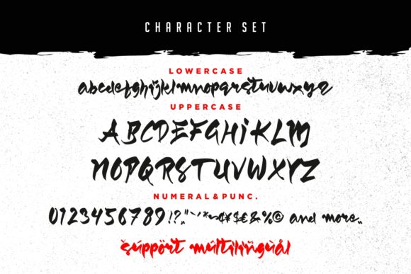 Santoriu Font PNG with transparent background - Preview 5