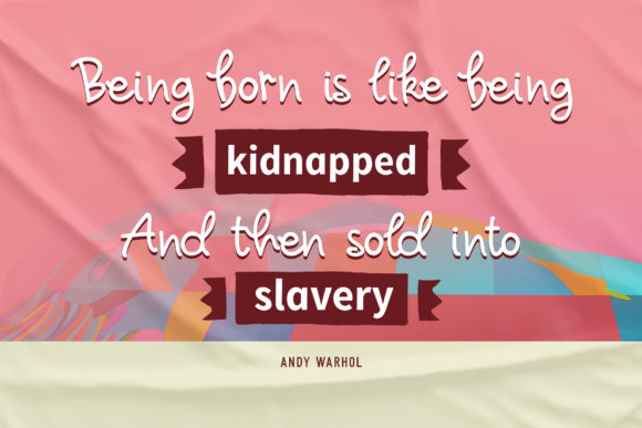 Sheyna Baby Font PNG with transparent background - Preview 3