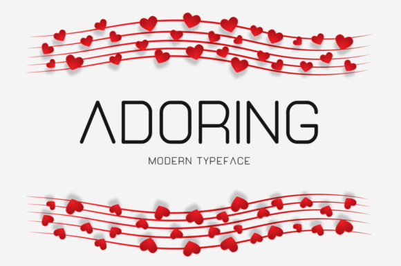 Adoring Font by Instagram Fonts · Creative Fabrica font preview