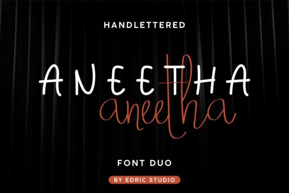 Aneetha Font - Preview 1